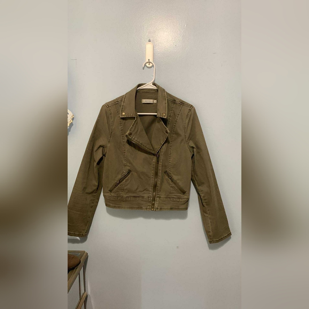 Rickis Moto Crop Jacket - Picture 2 of 4